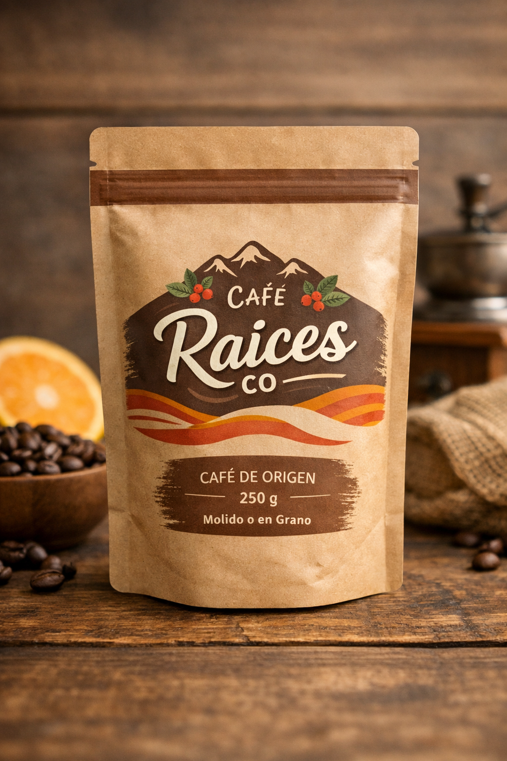 Café Especial Raíces 250 gramos