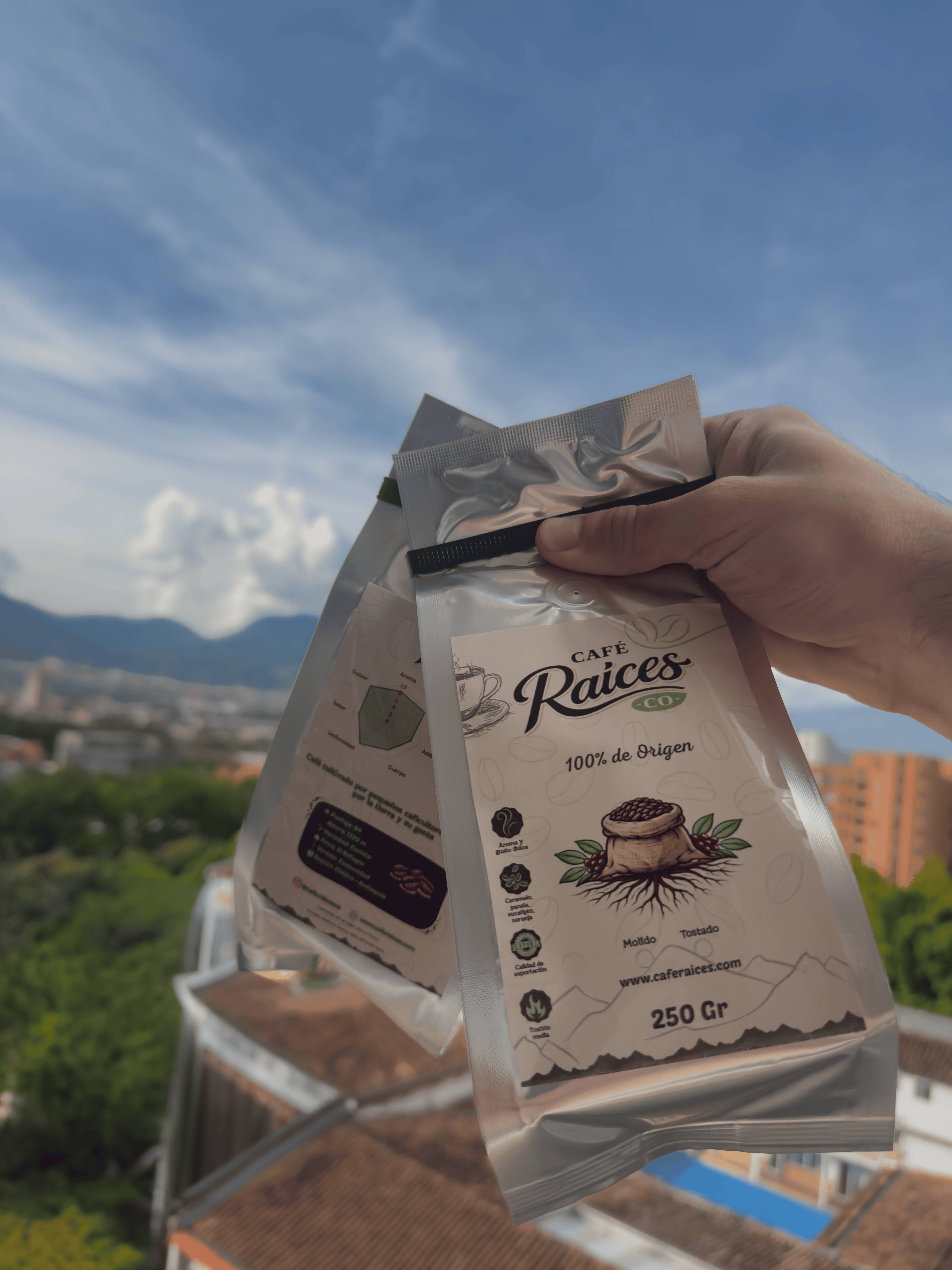 Café Especial Raíces 250 gramos
